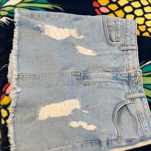 Forever 21 blue Jean skirt